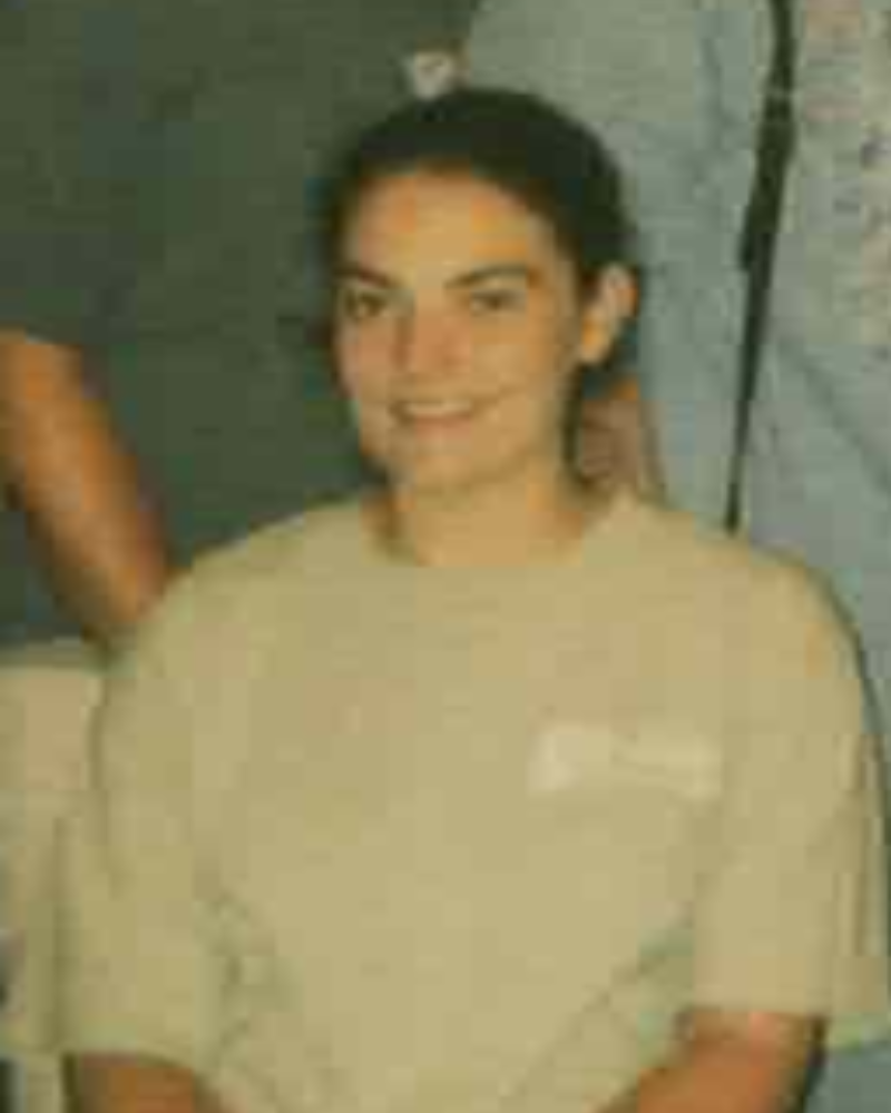 An image of a younger Angelica Compton