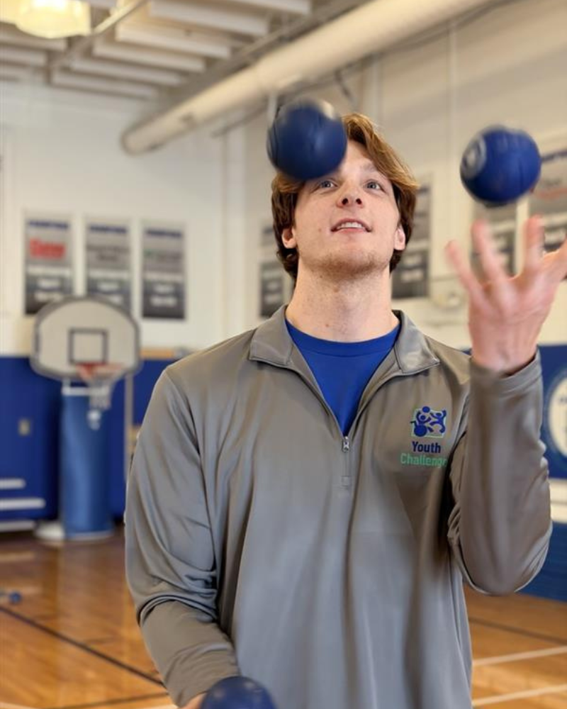 Parker juggling boccia bals